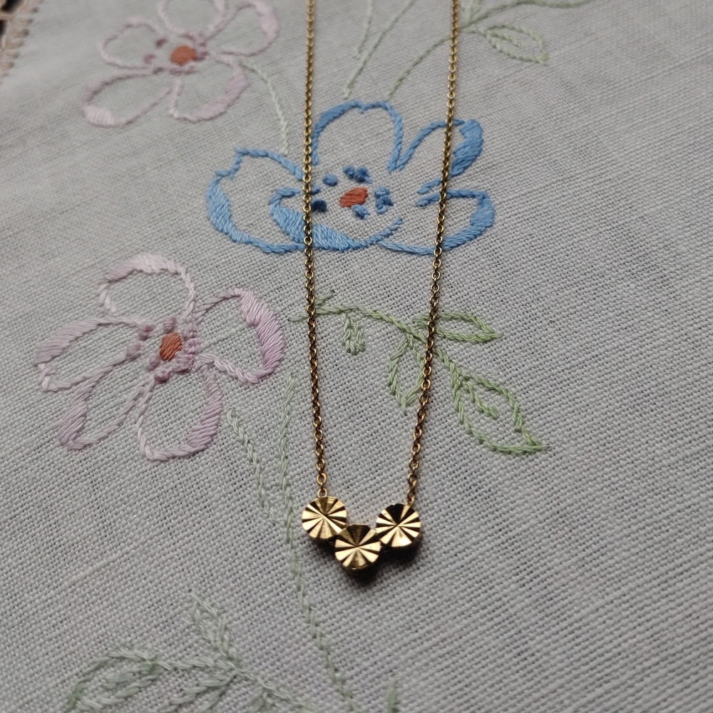 Aurora Brass Necklace by Purpose